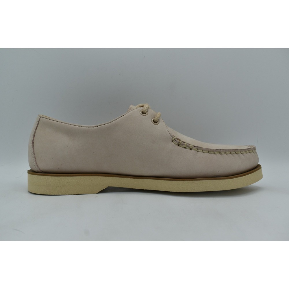 Sperry Captains Oxford Sox Women 8 Pastel Pink Rose NEW Leather Boat Shoes - Picture 7 of 12